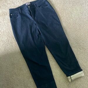 Chicos jeans with GOLD cuff